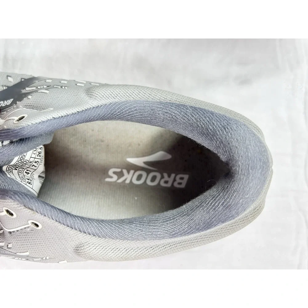 Brooks Gray Ghost 13 Running Athletic Shoes Sneakers Women's Size 9.5 Gray - Picture 14 of 16
